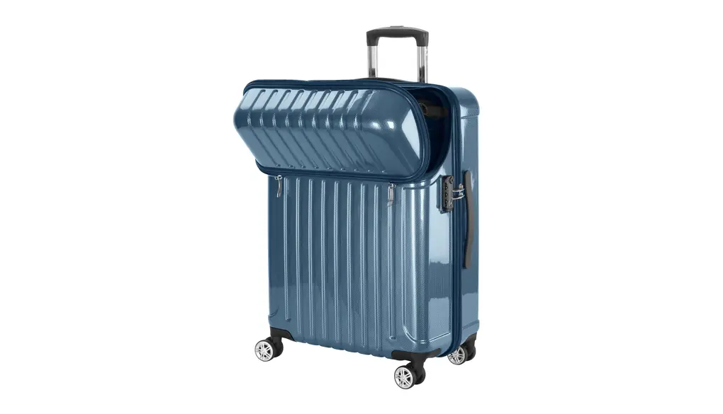 [アクタス] スーツケース ジッパー トップオープン トップス 無料預入 74-20320 59L