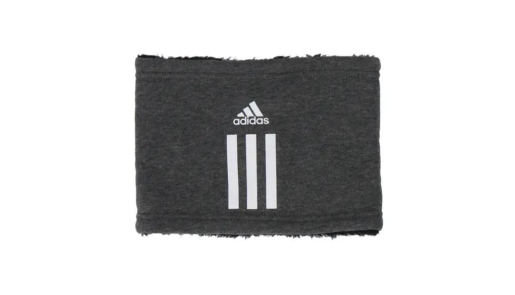 [adidas] ネックウォーマーキッズ表スウェット裏ボアリフレクタープリント ネックウォーマー 無地・ロゴリフレクタープリント 66002401 マフラー ユニセックス 無地・ロゴリフレクタープリントユニセックス子供