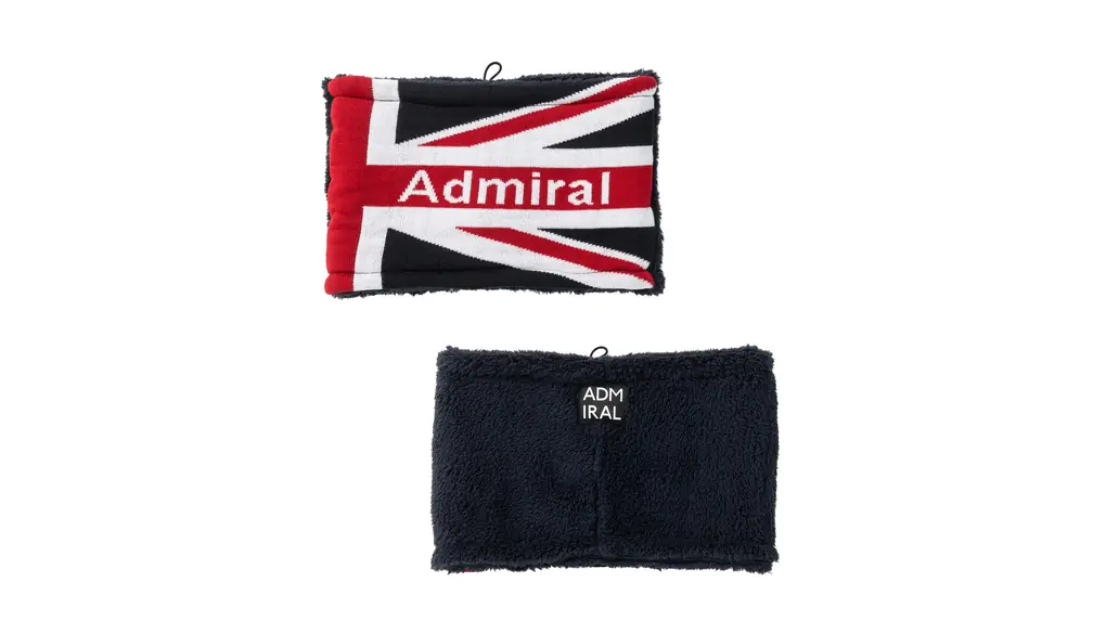 [アドミラル ゴルフ] ネックウォーマー ハーフ ユニオンジャック リバーシブルネックウォーマー ADMB363F ネイビー FREE