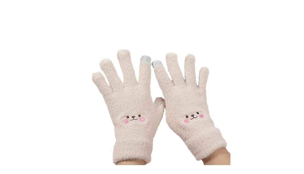 [AIKINYUHIN] 手袋 レディース手袋 ニット 秋冬 グローブ スマホ対応 女性用 保温 防風防寒 暖かい かわいい 柔らかい おしゃれ 通勤 通学 旅行 自転車 誕生日 クリスマス 冬小物