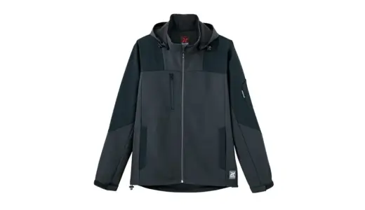 【AITOZ 裏フリース防風ジャケット AZ10312】軽くて暖かい！冬を変えるチャコールの万能アウター