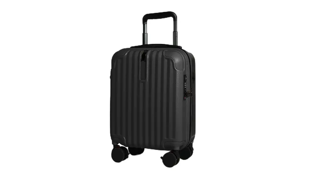 [amant] [Proevo] スーツケース 100席未満 LCC 機内持ち込み 24L 外せるキャスター キャリーケース キャリーバッグ 日帰り 1泊 拡張 ツートンカラー 耐衝撃 超軽量 小型 静音 ダブルキャスター ストッパー TSAロック カップホルダー付き 隠しフック付き ABS+PC ファスナータイプ 旅行 ビジネス 出張 人気 おしゃれ (ガンメタリック/SSサイズ)