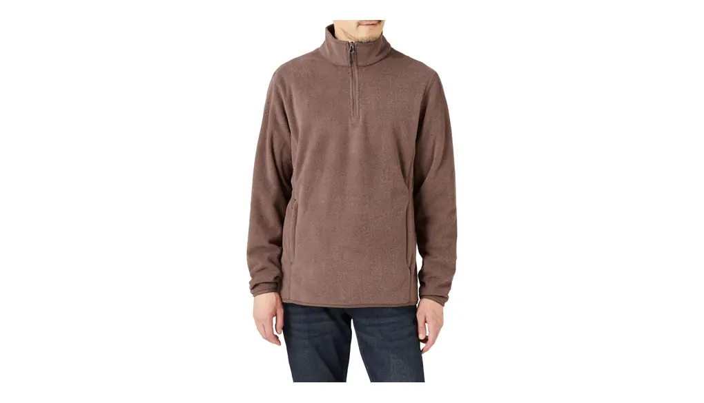 [Amazon Essentials] ジャケット クォータージップ フリース メンズ