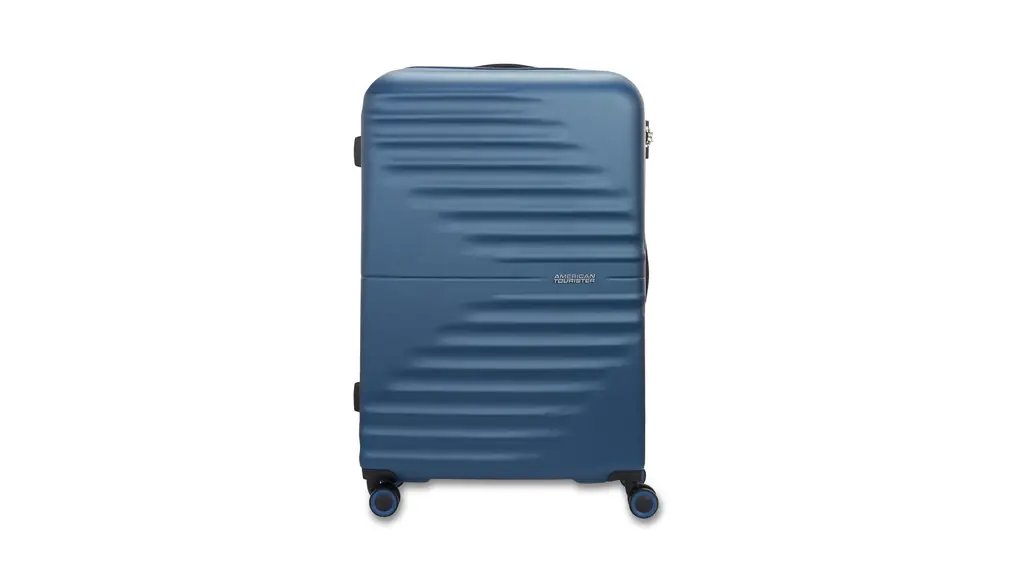 [アメリカンツーリスター] スーツケース キャリーケース TWIST WAVES ツイストウェーブス スピナー77 Lサイズ 無料預入サイズ 保証付 93L 4.4kg (DARK NAVY)