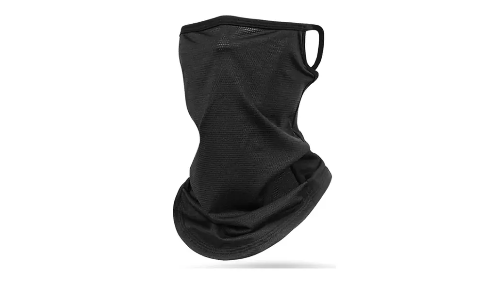 [Andeor] ネックガード フェイスカバー 夏用【冷感・360度保護・吸汗速乾】【紫外線防止指数 UPF50+(検査済)】 ネックウォーマー 日焼け防止 紫外線対策 耳かけタイプ 呼吸しやすい 防風 防塵 アウトドア 自転車 テニスウエア 男女兼用