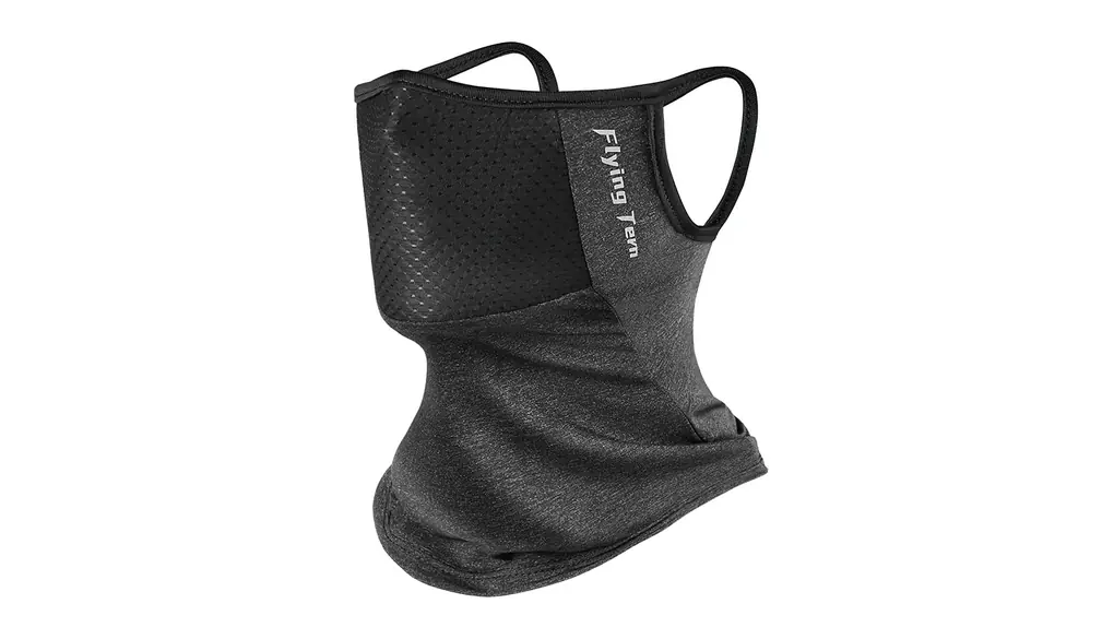 [Andeor] フェイスカバー ネックガード 夏用【日本専門機関認証済みUPF50+・接触冷感-5℃・昇級版フィルター】 ネックウォーマー 耳かけ 呼吸しやすい 日焼け防止 紫外線対策 防風 防塵 男女兼用