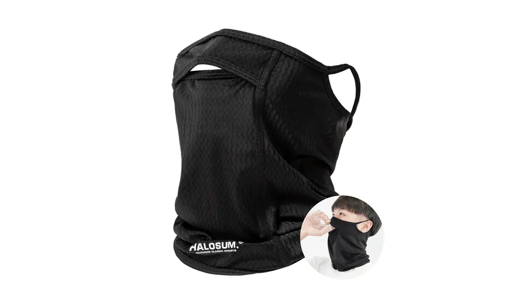 [Andeor] 【新開口デザイン】フェイスカバー ネックガード 夏用【爽やかな着心地・紫外線防止UPF50+】 ネックウォーマー uvカット 耳かけ 日焼け防止 接触冷感 呼吸しやすい アウトドア 自転車 ランニング 登山 釣り