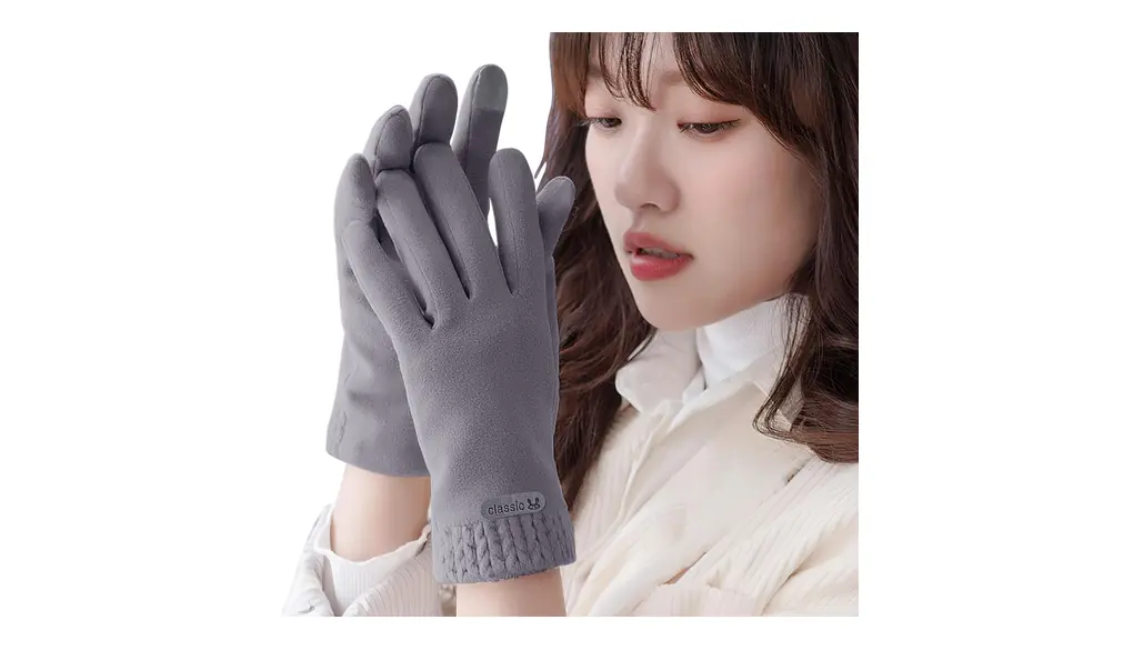 [ARZER] 手袋 レディース 冬 暖かい てぶくろ グローブ スマホ対応 通勤 通学 自転車 防風 防寒 裏起毛 フワフワ 秋 冬小物 クリスマス 誕生日 プレゼント