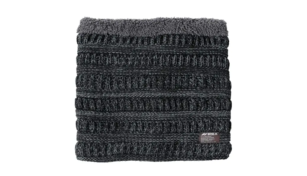 [アヴィレックス] チャンキー ビッグ 裏ボア ネックウォーマー スヌード マフラー メンズ レディース 防寒 冬 暖かい