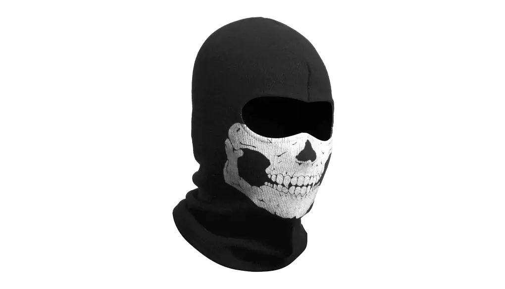 AXBXCX 3Dスケルトン 怖いスカルバラクラバ ゴーストネックウォーマー フェイスマスク ヘッドウェア コスプレ コスチューム ハロウィンパーティー スキー フルフェイスマスク