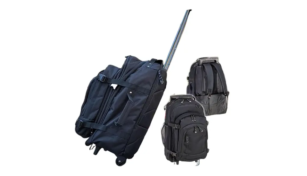 [ベルクート] [キャリーやリュックにもなる]分離型 大きめ キャリーバッグ 最大50リットル キャリーケース スーツケース 旅行用バッグ