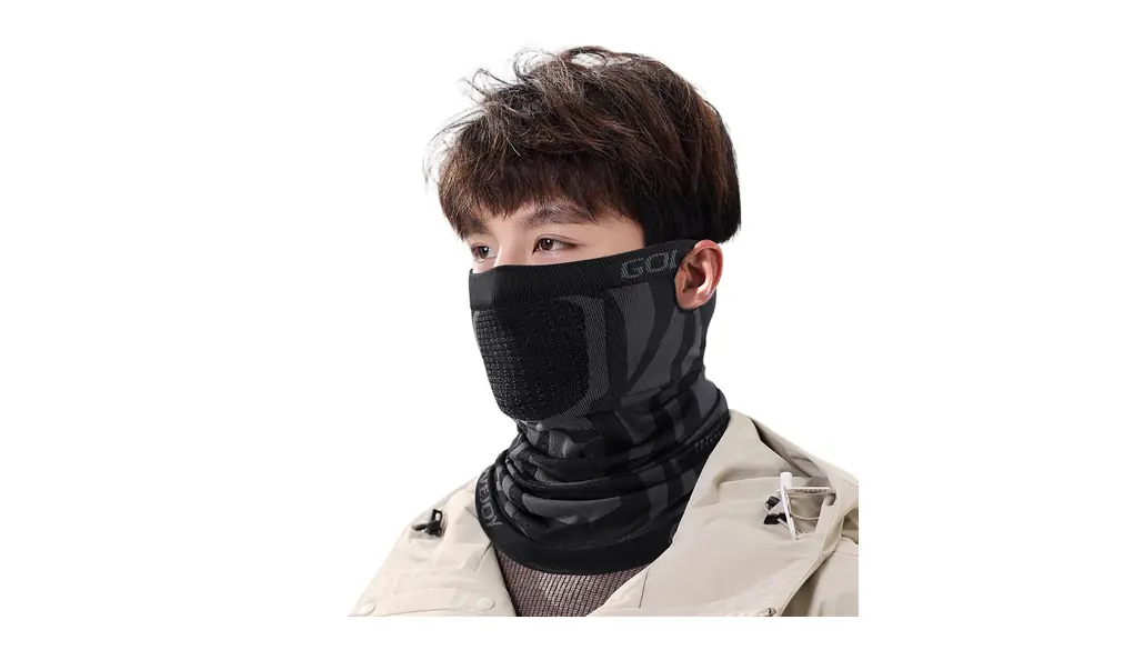 [CANVUE] ネックウォーマー ネックガード メンズ 冬 【耳掛け付き・ハニカム空気穴構造・圧迫ゼロ】 バイクフェイスマスク フェイスカバー防寒 防風 自転車 アウトドア 通勤 通学