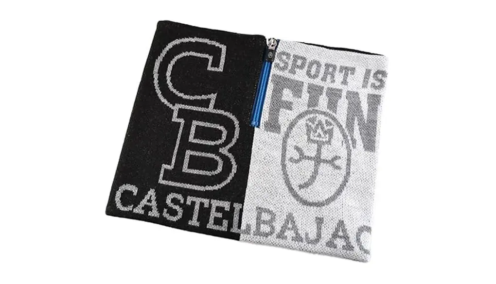 [カステルバジャック] ネックウォーマー マフラー 秋冬 メンズ 家紋＆ロゴ ゴルフ 男女兼用 日本製cp7234482-124-99