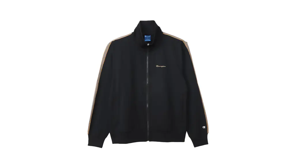 [Champion] ジャケット 長袖 ストレッチ 速乾 スクリプトロゴ刺繍 ジップジャケット ベーシックスポーツ C3-ASE01 メンズ