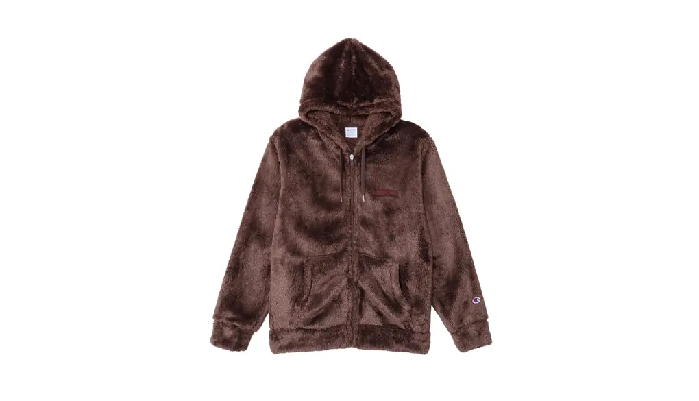 [チャンピオン] フルジップパーカー ボアフリース スクリプトロゴ刺繍 ジップフーデッドジャケット C3-L615Z/C3-L615 メンズ