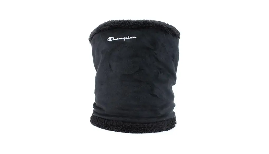 [チャンピオン] 裏ボアネックウォーマー レディース メンズ キッズ ジュニア 大人 スヌード マフラー 防寒 ふわふわ ベージュ ネイビー グレー ブラック 秋 冬