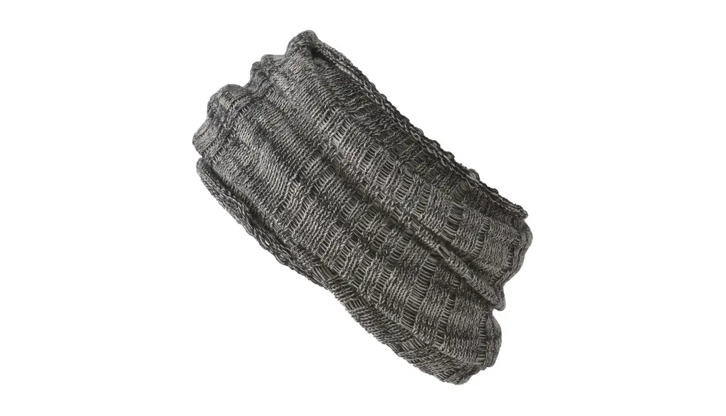 CHARM 日本製 コットン100% メッシュ ロング 3way ヘアバンド [ フリーサイズ / 5色あり ] おしゃれ 帽子 ネックウォーマー