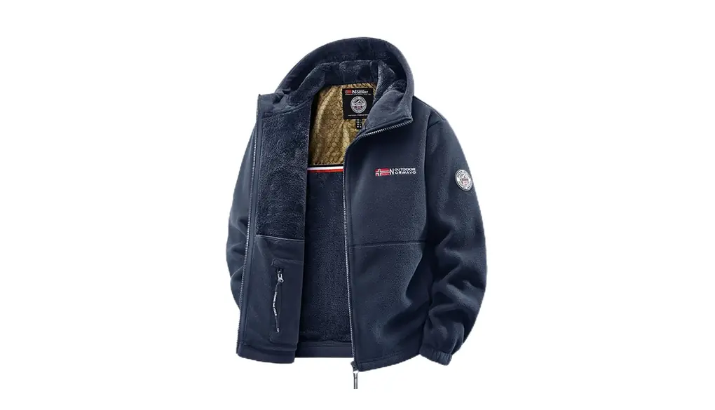 [CHGMY] メンズ フリース ジャケット アウター ポーラー フリース フルジップジャケット 暖かい カジュアル アウトドア 保温 防寒 防風 秋 冬服