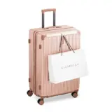 【拡張43L×多機能】CICIBELLA シシベラ スーツケース Sサイズ｜ドリンクホルダー＆USBポートで旅が軽くなる！