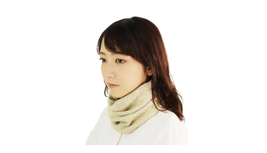 [ココロ] ネックウォーマーオーガニック スラブ柄【秋冬用】 防寒 UVカット 敏感肌 乾燥肌 静電気対策 チクチク対策