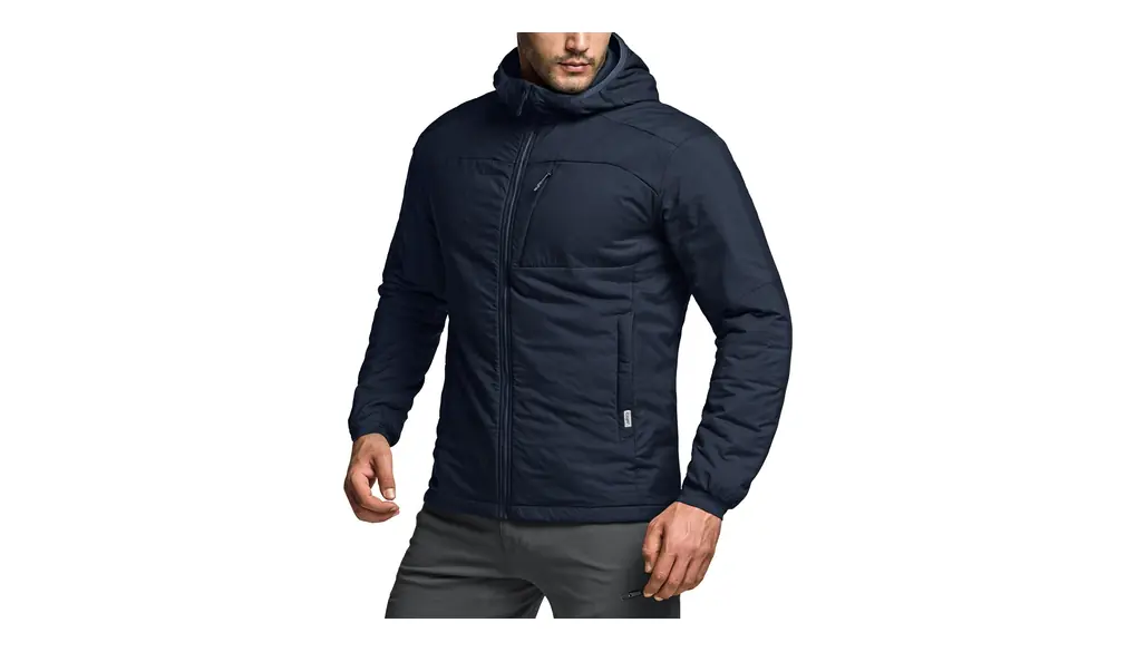 [CQR] 超軽量 保温 フードジャケット メンズ [防寒・保温・防水] フリース裏地 ウォームフーディ パーカー アウトドア フルジップ アウターウェア ハイキング ワークコートキャンプ アウター アトム フーディ ジャケット 春 秋 マウンテンパーカー