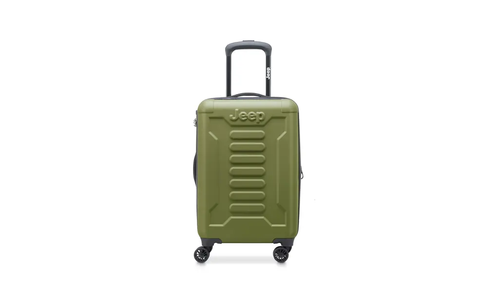 [DELSEY PARIS] [デルセー] スーツケース JEEP ジープ JH004C 55 4DW CAB EXP TR CA 34L 55cm 3.1kg 2年保証 機内持込 TSAロック 拡張機能 キャリーケース 公式 正規輸入 J0374480103 グリーン