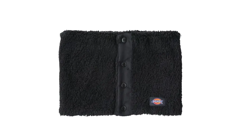 [ディッキーズ] マイクロ ボア スナップ ネックウォーマー スヌード マフラー メンズ レディース 防寒 冬 暖かい