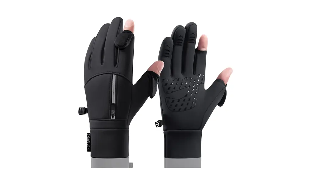 [EAXGO] 手袋 メンズ 防寒 【即効で昇温！動きやすい中厚手】 防寒手袋 バイク グローブ 冬 防寒グローブ アウトドアグローブ スマホ対応 裏起毛 保温 防水 防風 滑り止め 釣り 登山 自転車