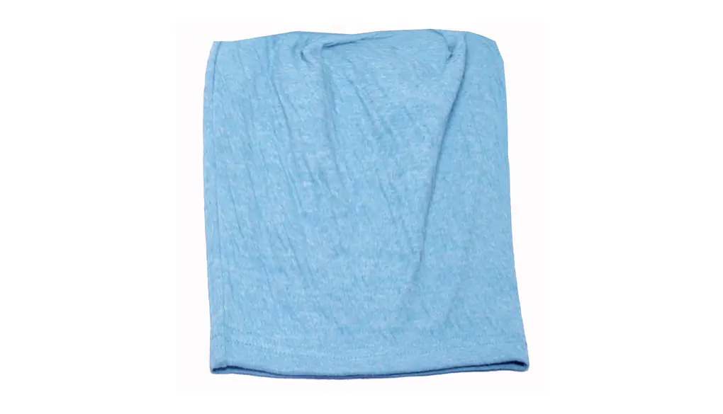 [エッジシティー] ネックウォーマー オーガニックコットン レディース メンズ マフラー UVカット 紫外線対策 日本製 (17/NVY2※サックス×白)