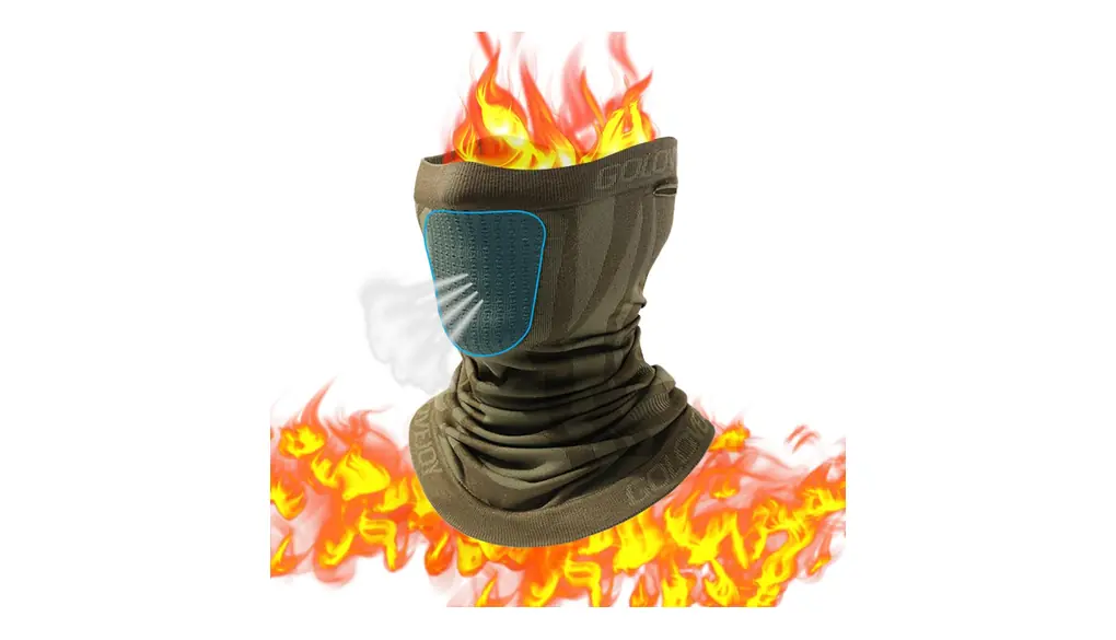 [EnjoIt] ネックウォーマー フェイスカバー ネックガード メンズ 男女兼用 秋冬【ハニカム空気穴構造·呼吸スムーズ·蒸れない·暖かい·高弾力】 柔らかい 伸縮性 防風 通気 通勤 通学 自転車 バイク アウトドア スキー 登山 旅行G5060