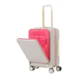 フロントオープンが旅を変える！F FANCY WONDERLAND EST.2011 TY2309 Sサイズの多機能スーツケースを徹底紹介