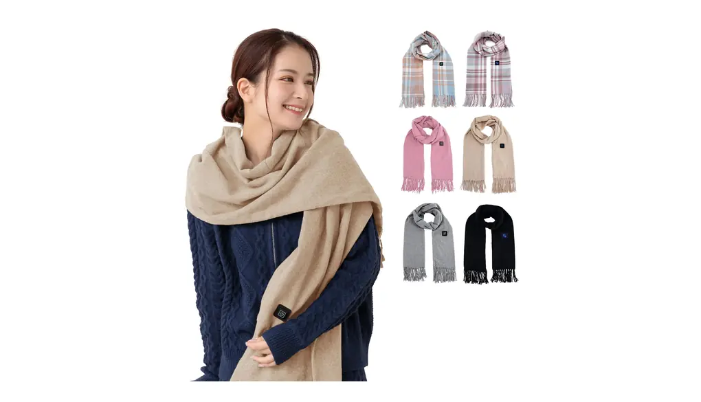 [Fkstyle] マフラー レディース メンズ 電熱マフラー 大判 チェック 男性 秋 可愛い 男女兼用 ネックウォーマー ストール