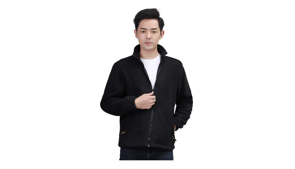 [FLYGAGA] フリースメンズ ジャケットコートフルジップ アウトドア登山服 保温軽量 上着 春秋冬