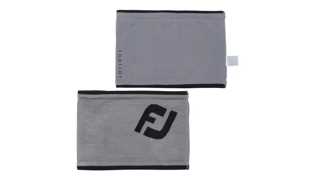 [フットジョイ] ネックウォーマービッグロゴリバーシブルネックウォーマーメンズ