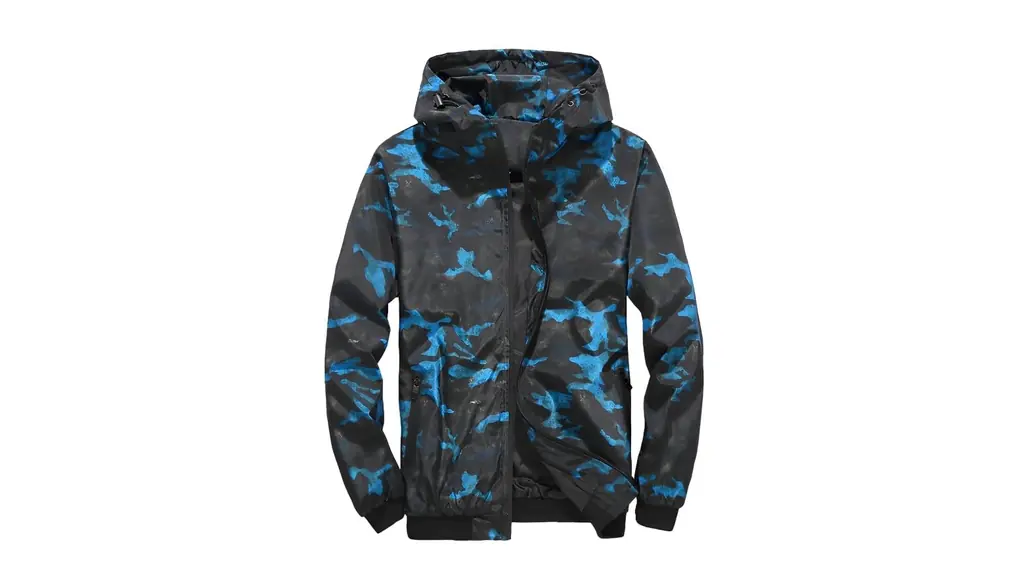 [Four leaf] 迷彩 ウインドブレーカー マウンテンパーカー メンズ 長袖 ナイロンジャケット