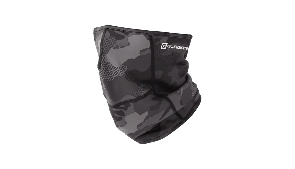 G-1816 ネックウォーマーマスク 【裏ブロックフリース・保温・UVカット・鼻ダムダーツ 冬用・3WAY】 多機能 ネックウォーマー 防寒 フェイスマスク 作業用・バイク・登山・スキー メンズ ブラックカモ F