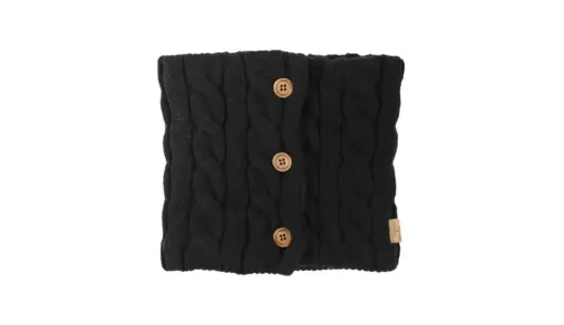 【GlovesDEPO】裏ボア×ボタン式ネックウォーマー｜マフラーよりスマートな冬のあったか新定番