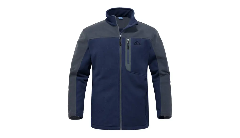 [Gopune] フリースジャケット メンズ ゴルフウェア アウトドア ジャケット ソフトシェル 登山服 フルジップ コート ウォーム 軽量 ハイネック 釣り スポーツ 春秋冬