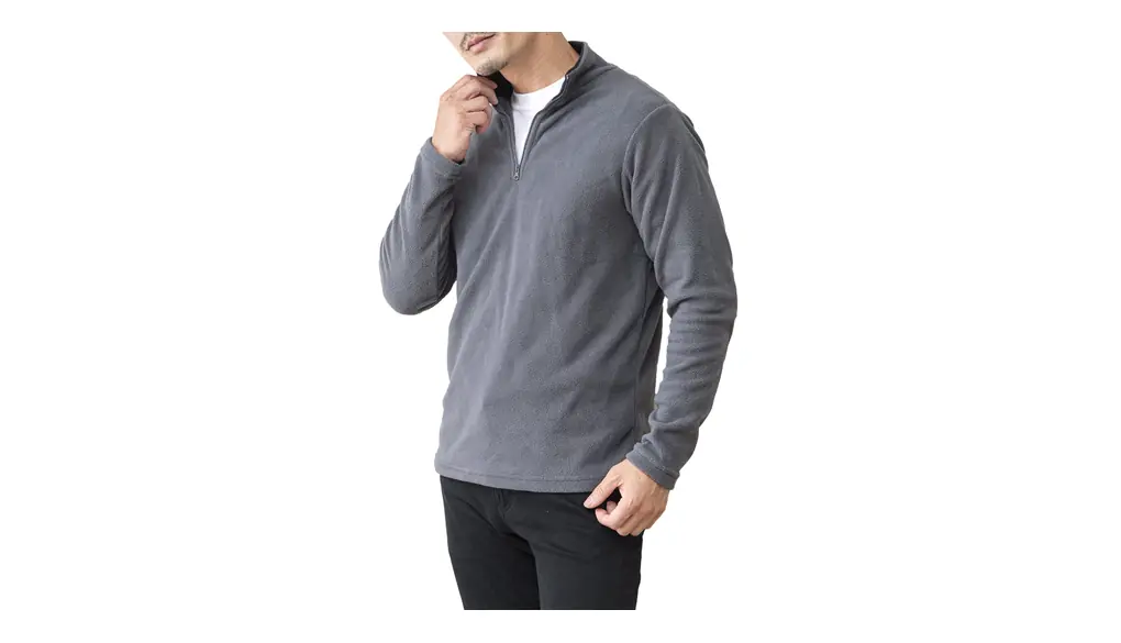 [IMPACTORY] マイクロフリース モックネック ハーフジップ トレーナー FT1201