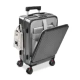 【多機能で旅が変わる】JOLISTAR スーツケース｜フロントオープン＆USBポート搭載の快適キャリー