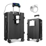 【旅が軽くなる多機能モデル】JOLISTAR スーツケース｜軽量×耐衝撃×充電ポートで“頼れる相棒”に！