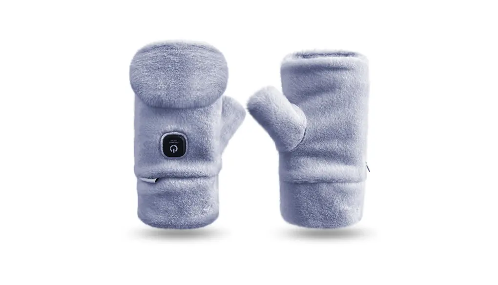 [jpunacn] レディース防寒手袋 フワフワ ミトン 2way 冬 スマホ対応 モコモコ 防寒対策 洗濯可能 USB充電式 コードレス かわいい 自転車 キャンプ 撮影 登山