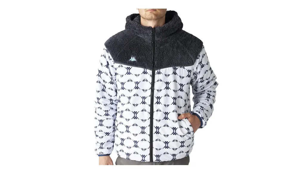 [カッパ] ボアジャケット リバーシブル OMINIロゴ柄 634209 メンズ