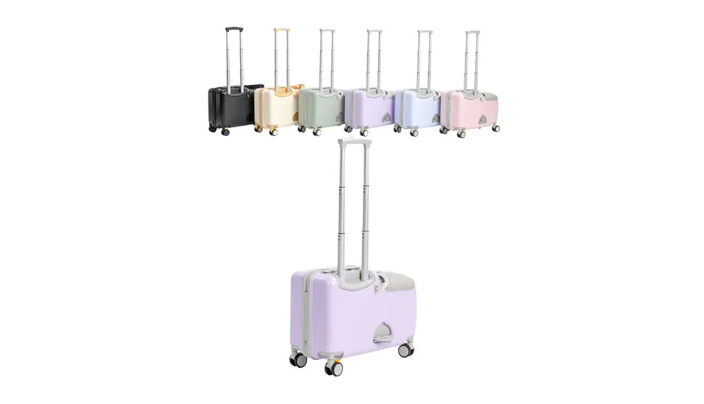 キッズトラベル 子供が乗れるキャリーケース 子供スーツケース 機内持ち込みサイズ mini 座れるキャリーケース