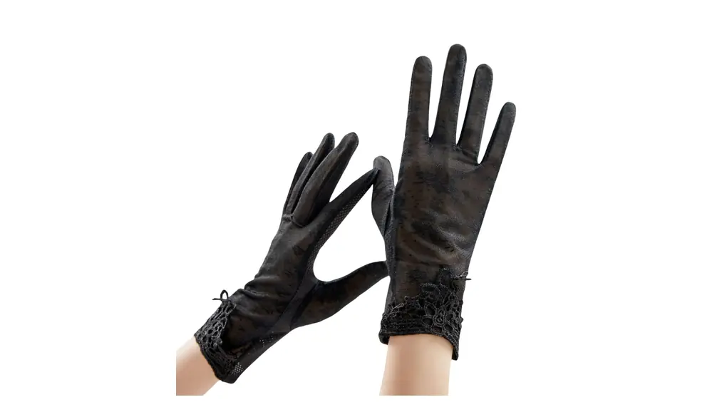 [Kingsie] 手袋 レース uvカット グローブ スマホ対応 滑り止め付き メッシュ 薄手 おしゃれ 日焼け止め 紫外線防止 手荒れ対策 UV手袋 自転車 運転 レディース 夏