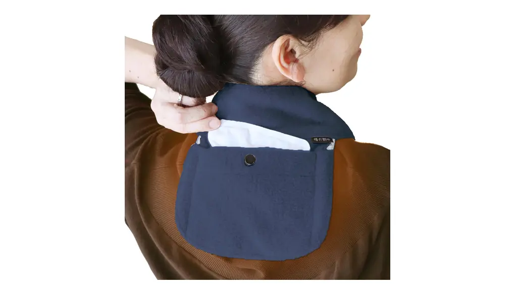 [KOBAYA] 暖か朗 II 首 温め グッズ 【温感のツボ 大椎を集中温熱】 電気不要で安心 カイロポケット付き 遠赤外線 ネックウォーマー マフラー あったかグッズ 防寒グッズ 冷え性 肩こり 解消グッズ 寒さ対策 防寒 軽量 日本製