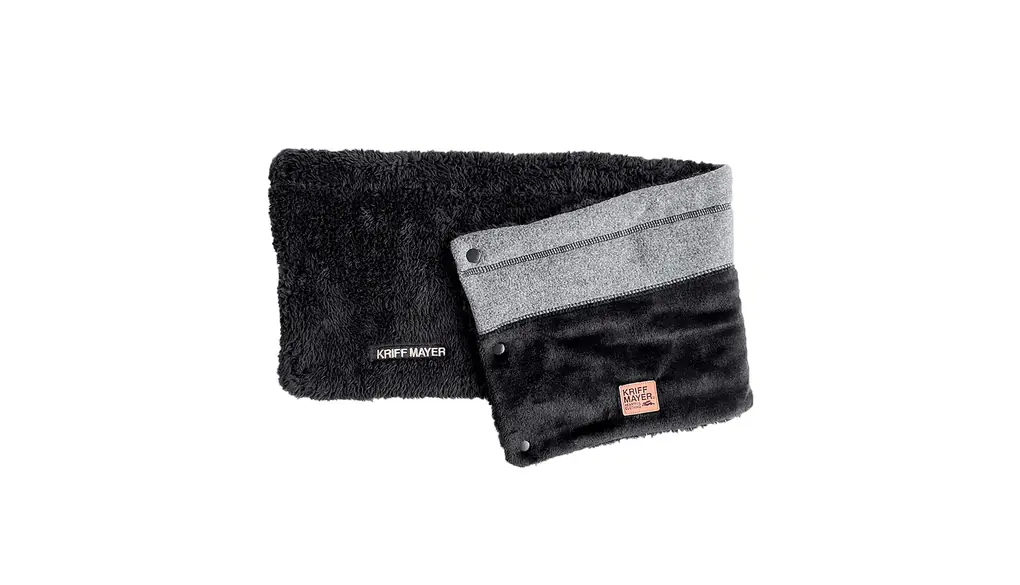 KRIFF MAYER(クリフメイヤー)ボアネックウォーマーN1170メンズレディースユニセックスブラック