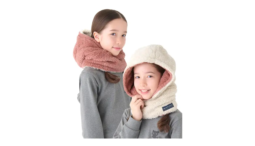 [クリフメイヤー] ニンジャりん フード型 ボリューム ネックウォーマー メンズ レディース キッズ ジュニア 男女兼用