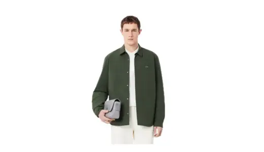 【軽さと頼もしさの両立】LACOSTE CH9134-99 撥水ストレッチシャツジャケット｜季節の境目を快適にする相棒
