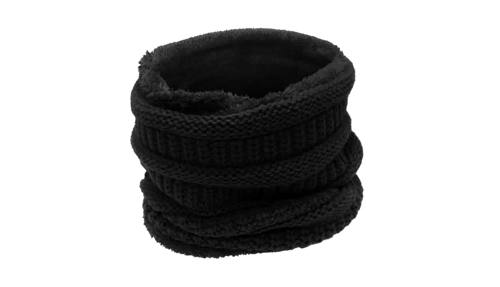 [ラドウェザー] ネックウォーマー レディース メンズ お洒落なニット×暖かい裏ボアで最強 冬 あったか UPF50+ 抗菌99%だから安心